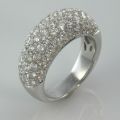 2 1/2 ct Diamond Wedding Anniversary Ring 14K White Gold